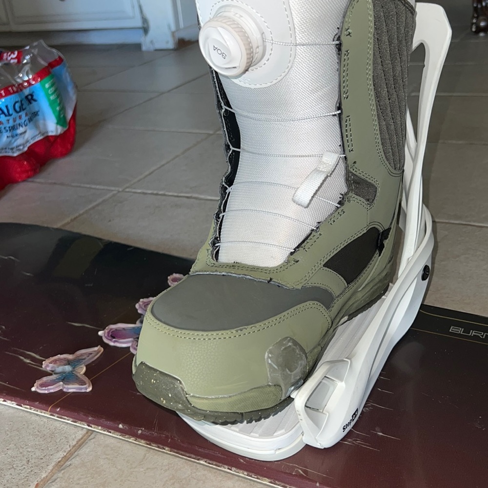 2021 Burton Step on bindings and boot package